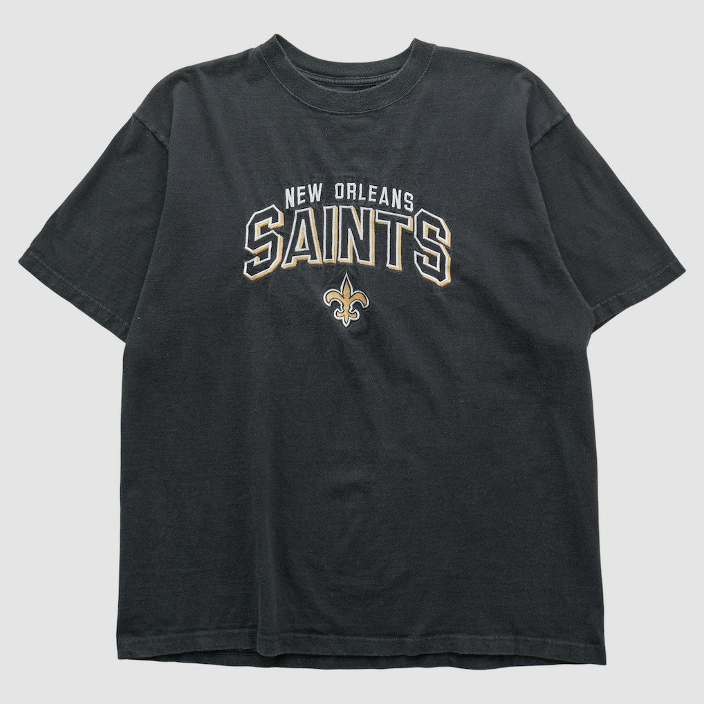 New Orleans Saints Reebok 2000s T-shirt Black Vintage