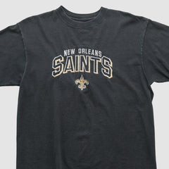 New Orleans Saints Reebok 2000s T-shirt Black Vintage