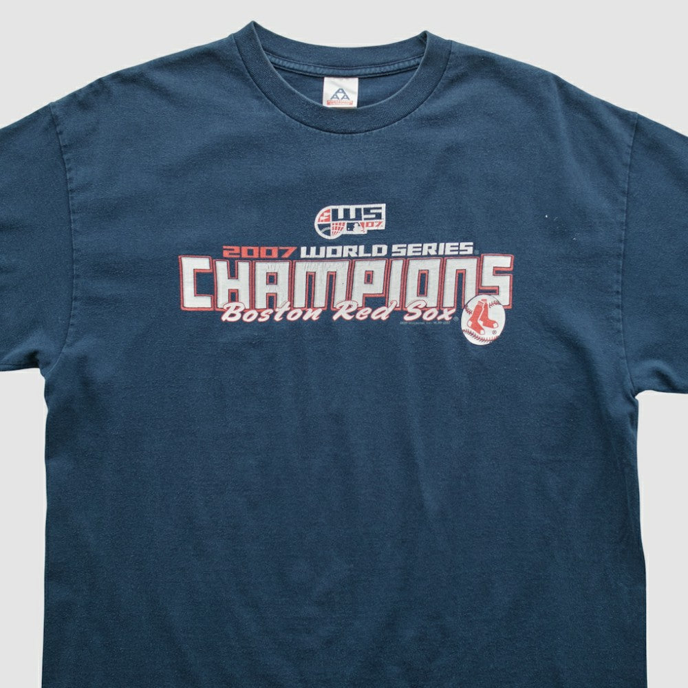 Boston Red Sox Alstyle 2007 T-shirt - Navy - XL by Fanatics Real Vintage T-shirts