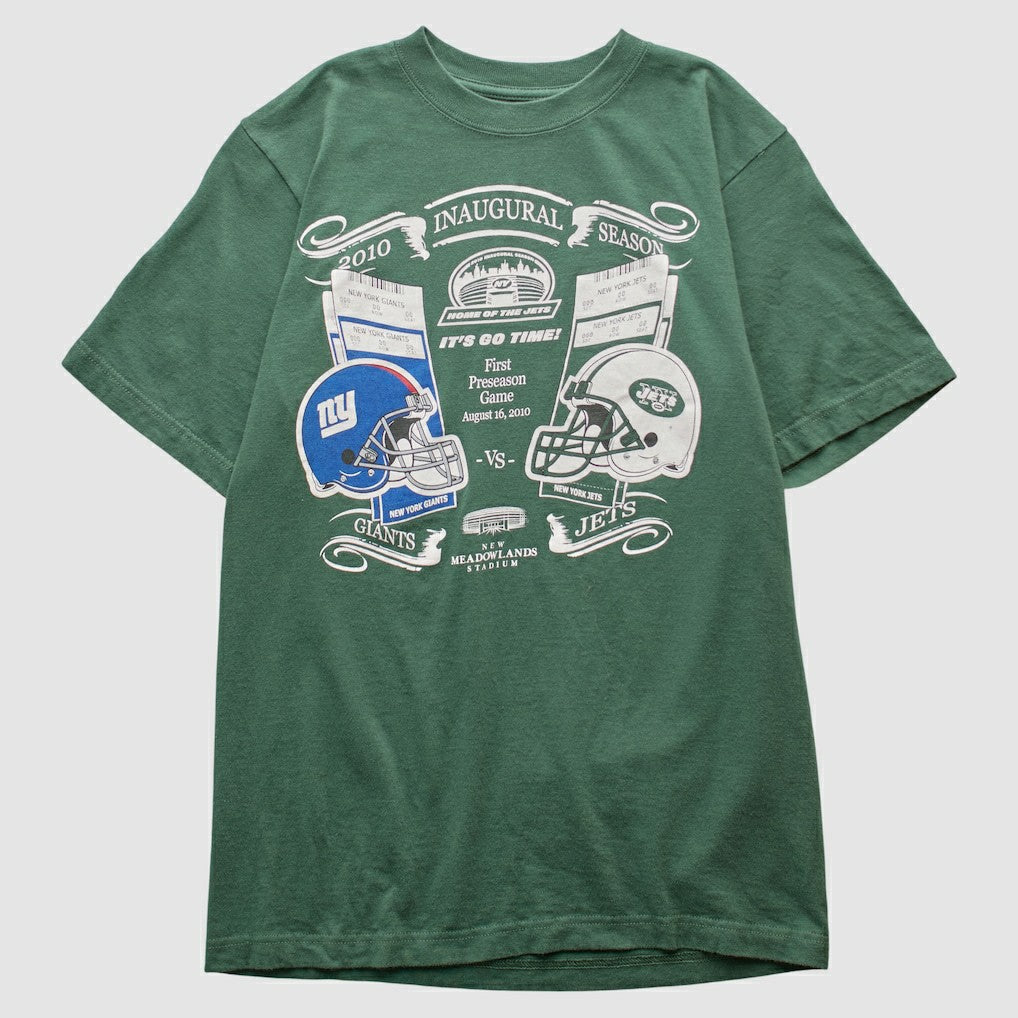 New York Jets Reebok 2010 T-shirt Green Vintage