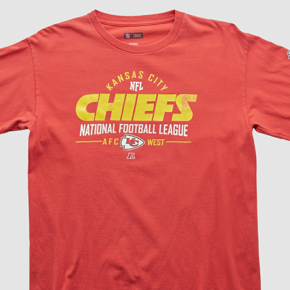 Kansas City Chiefs NFL 2010s Long Sleeve T-shirt Red Vintage
