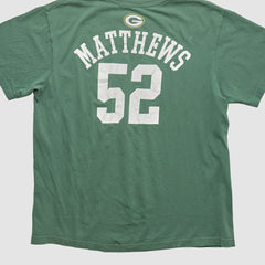Green Bay Packers Reebok 2011 T-shirt Green Vintage
