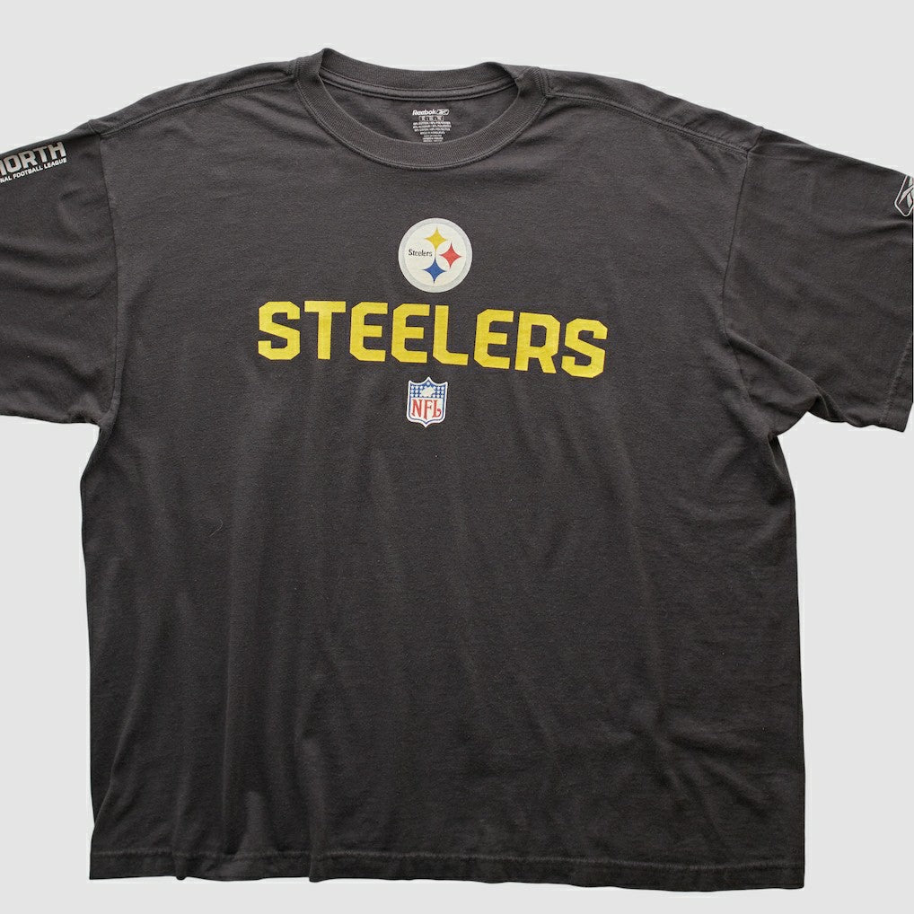 Pittsburgh Steelers Reebok 2000s T-shirt Black Vintage