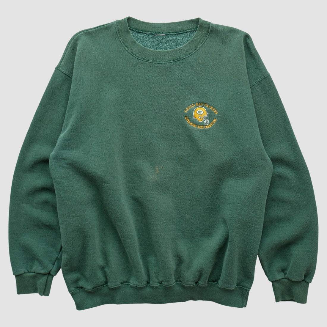 Green Bay Packers 1997 Sweatshirt Green Vintage