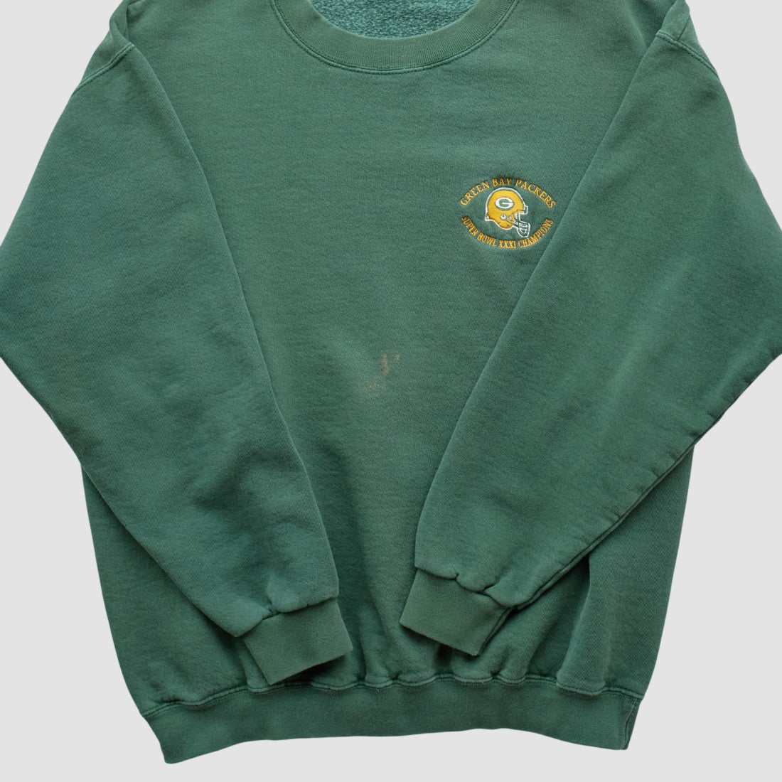 Green Bay Packers 1997 Sweatshirt Green Vintage
