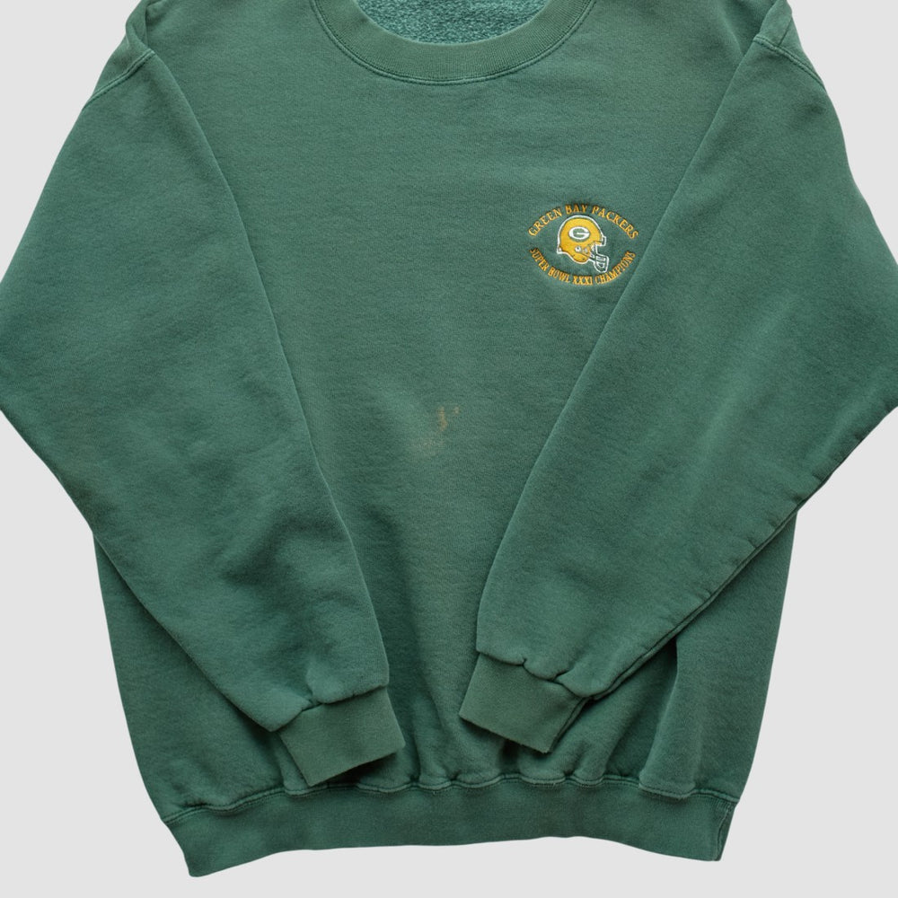 Green Bay Packers 1997 Sweatshirt Green Vintage