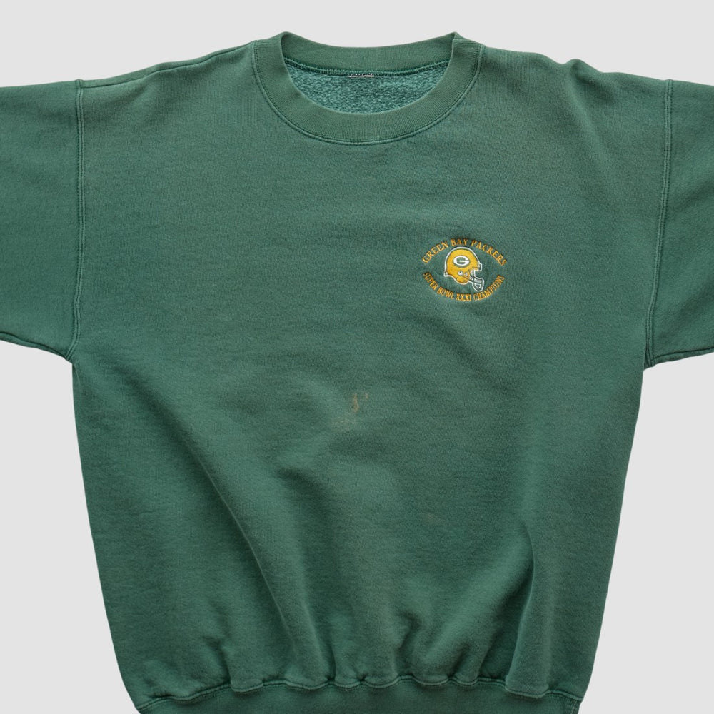 Green Bay Packers 1997 Sweatshirt Green Vintage