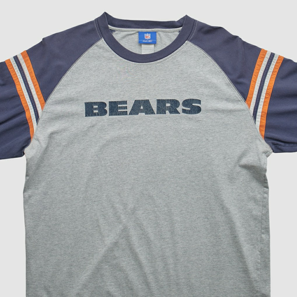 Chicago Bears NFL 2000s Long Sleeve T-shirt Heather Gray Vintage