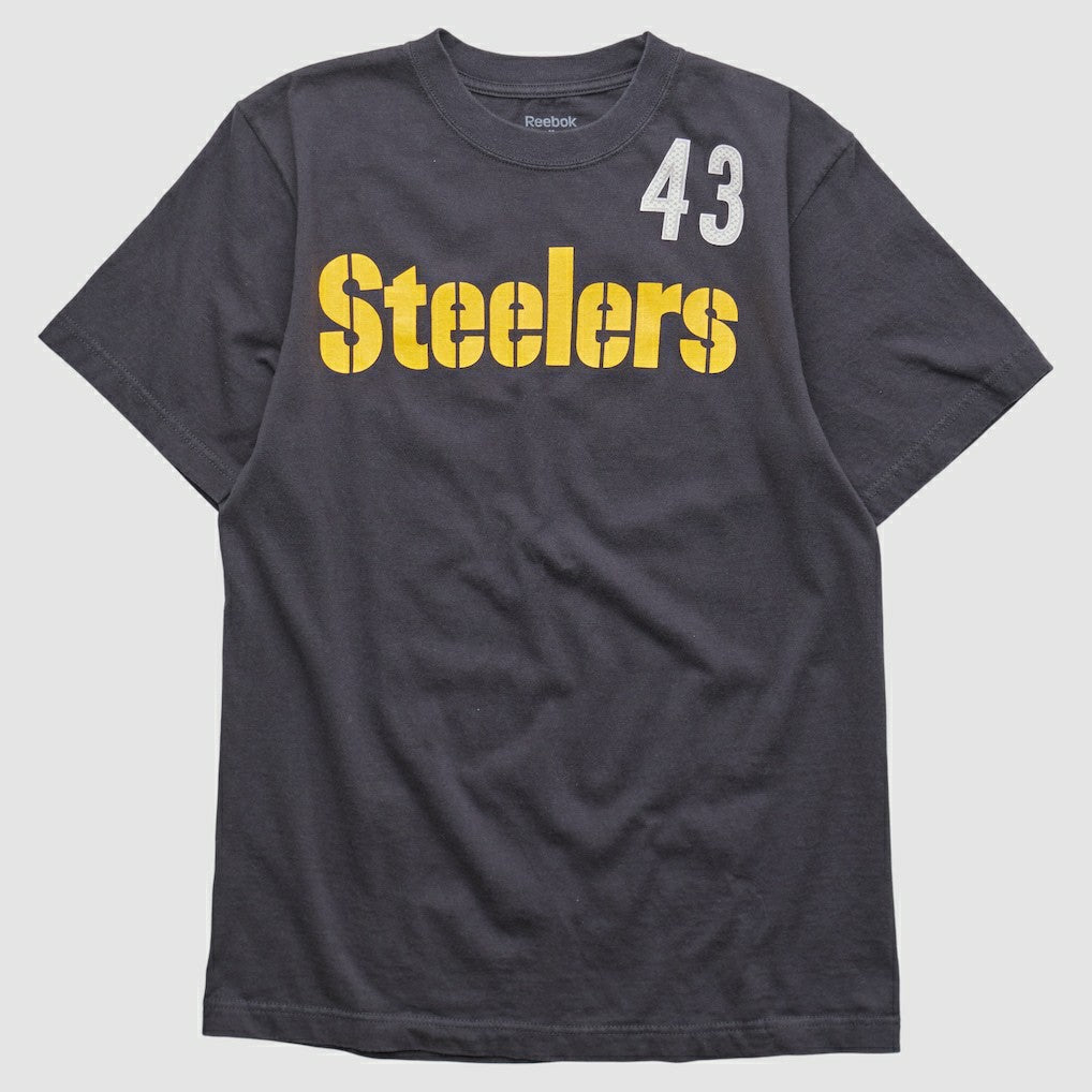 Pittsburgh Steelers Reebok 2000s T-shirt Black Vintage