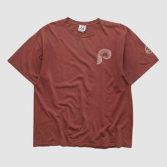 Philadelphia Phillies Majestic 2010s T-shirt - Maroon - 2XL by Fanatics Real Vintage T-shirts