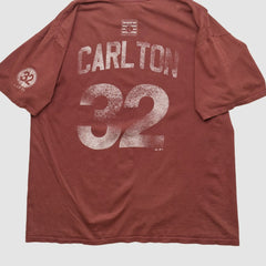 Philadelphia Phillies Majestic 2010s T-shirt - Maroon - 2XL by Fanatics Real Vintage T-shirts