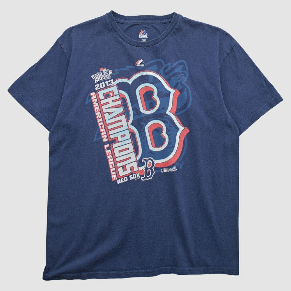Boston Red Sox Majestic 2013 T-shirt - Navy - M by Fanatics Real Vintage T-shirts