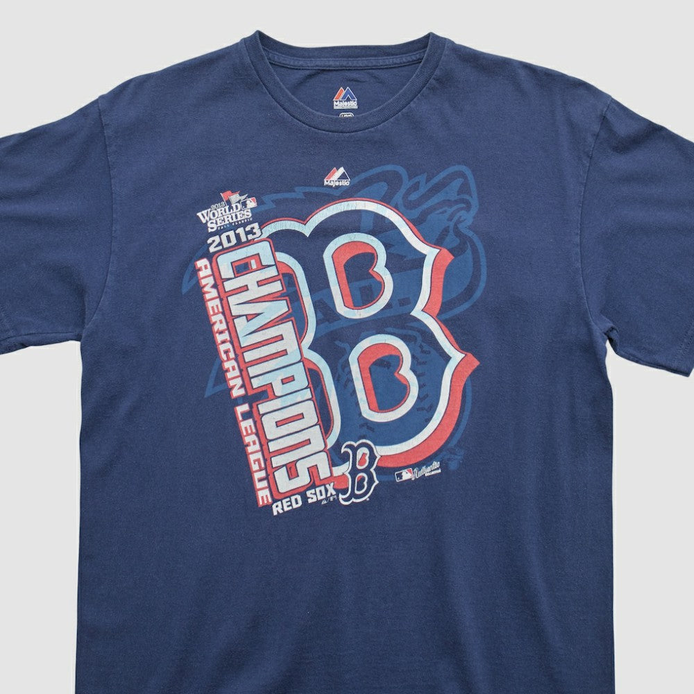 Boston Red Sox Majestic 2013 T-shirt - Navy - M by Fanatics Real Vintage T-shirts