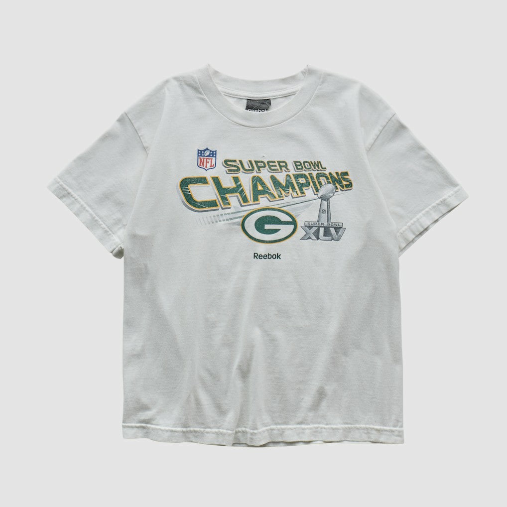 Green Bay Packers Reebok 2011 T-shirt White Vintage