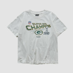 Green Bay Packers Reebok 2011 T-shirt White Vintage