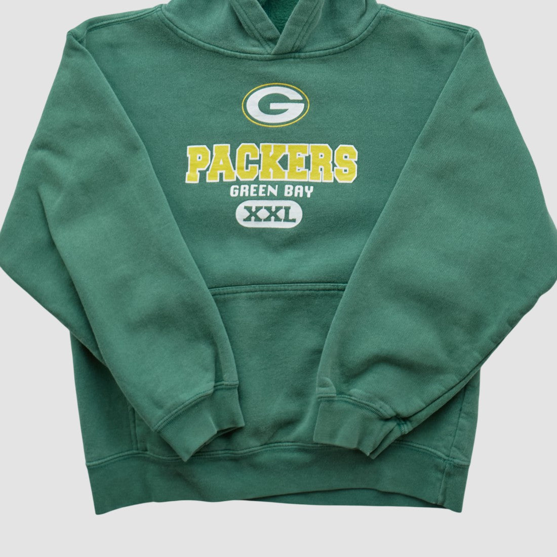 Green Bay Packers NFL 2000s Hooded Sweatshirt Green Vintage