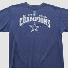 Dallas Cowboys Reebok 2007 T-shirt Navy Vintage