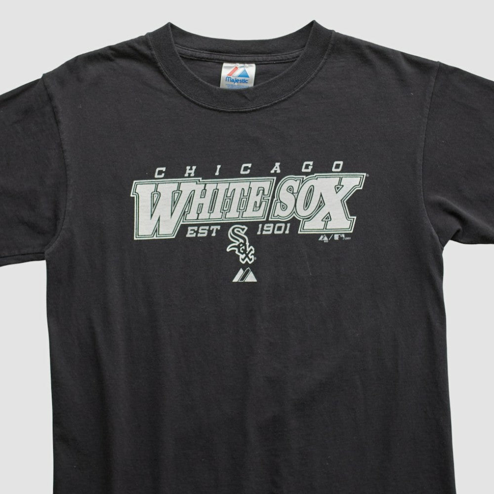 Chicago White Sox Majestic 2007 T-shirt - Black - M by Fanatics Real Vintage T-shirts