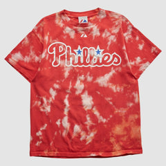 Philadelphia Phillies Majestic 2008 T-shirt - Red - S by Fanatics Real Vintage T-shirts
