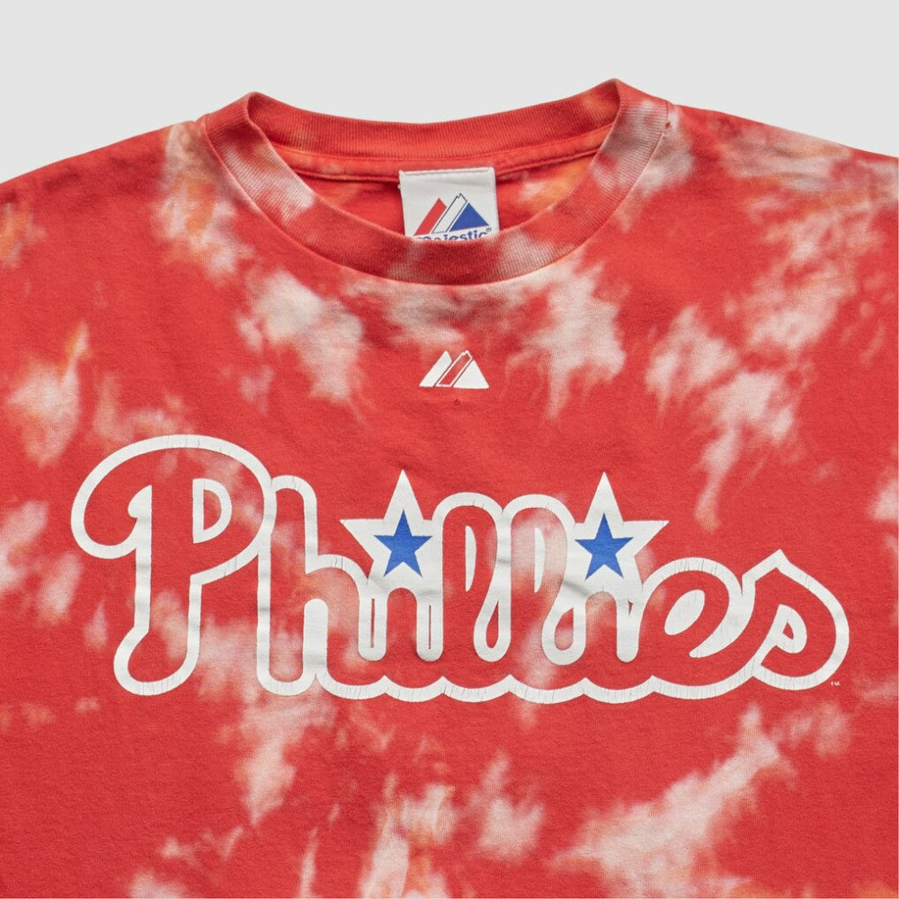 Philadelphia Phillies Majestic 2008 T-shirt - Red - S by Fanatics Real Vintage T-shirts