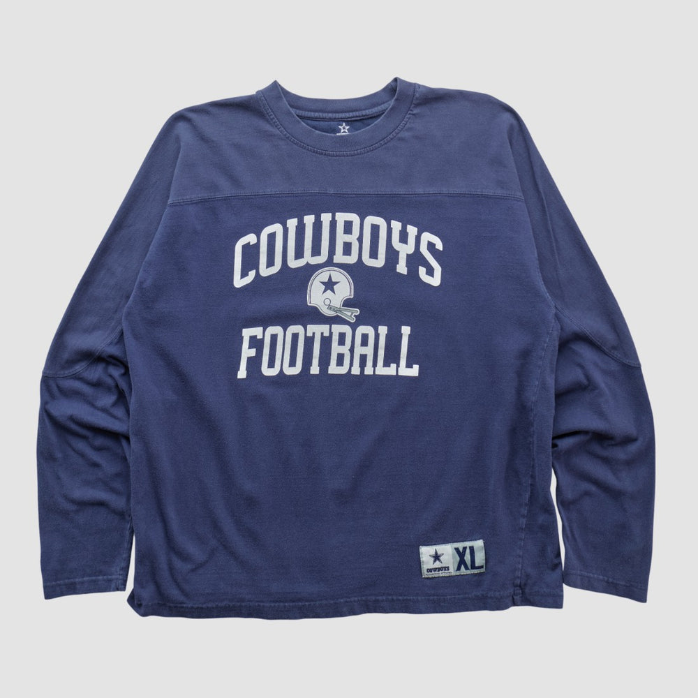 Dallas Cowboys Cowboys Authentic Apparel 2000s Long Sleeve T-shirt Navy Vintage