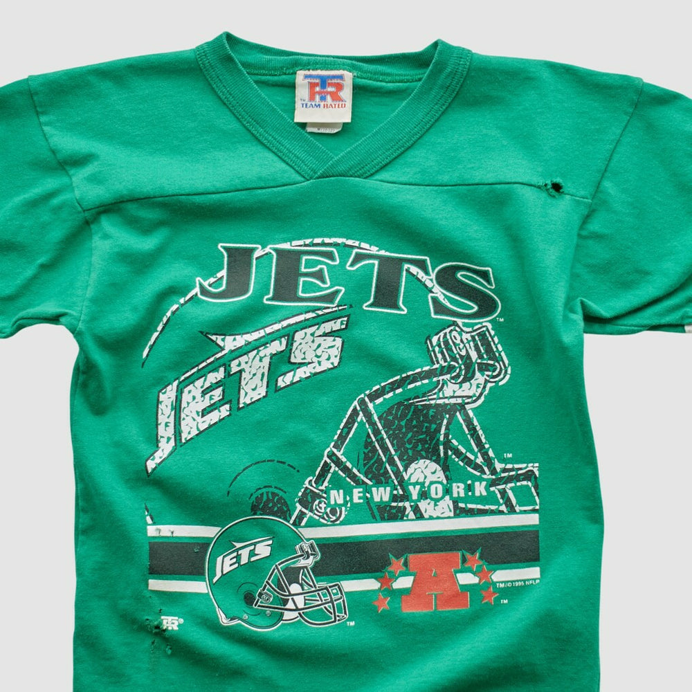 New York Jets Team Rated 90s T-shirt Green Vintage