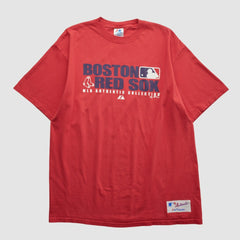 Boston Red Sox Majestic 2007 T-shirt - Red - 2XL by Fanatics Real Vintage T-shirts