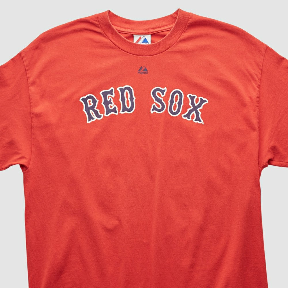 Boston Red Sox Majestic 2000s T-shirt - Red - L by Fanatics Real Vintage T-shirts