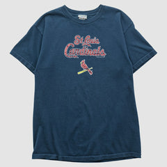 St. Louis Cardinals 2000s T-shirt - Navy - S by Fanatics Real Vintage T-shirts