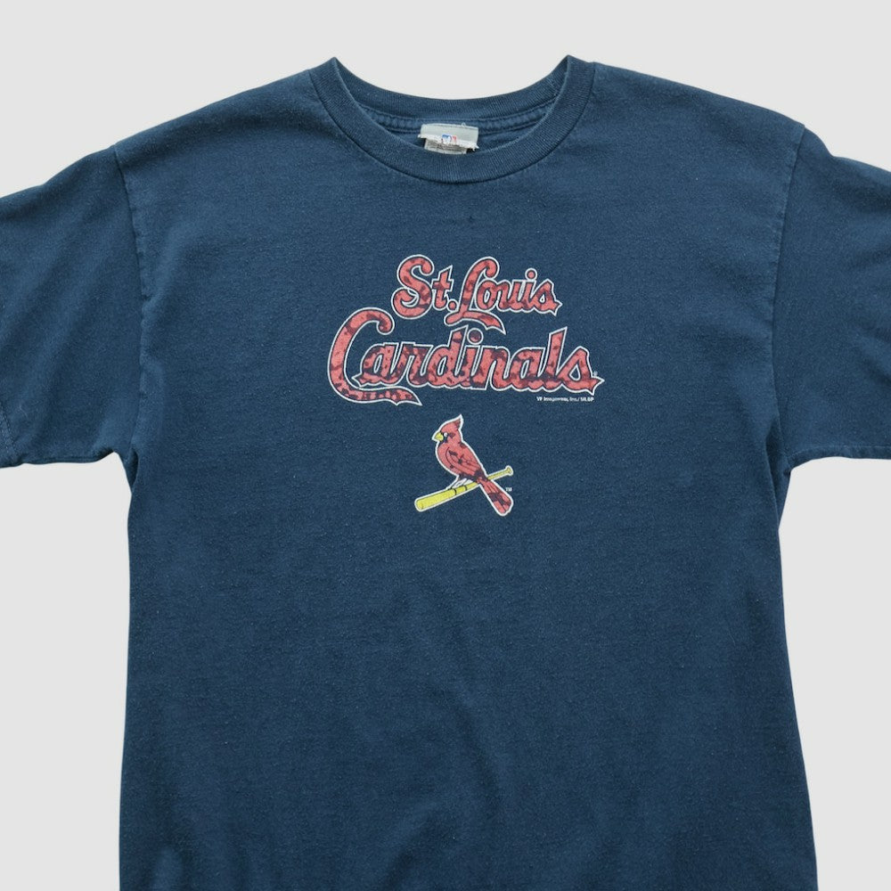 St. Louis Cardinals 2000s T-shirt - Navy - S by Fanatics Real Vintage T-shirts