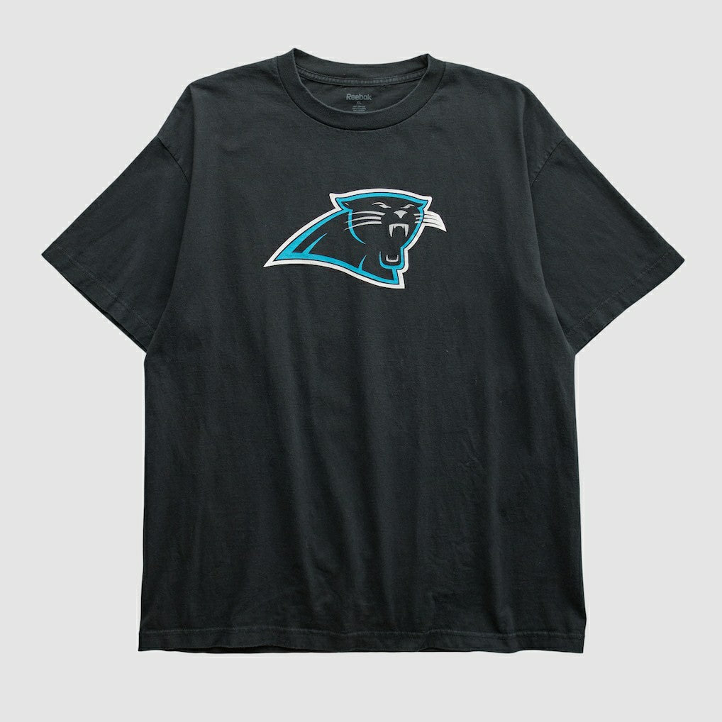 Carolina Panthers Reebok 2000s T-shirt Black Vintage