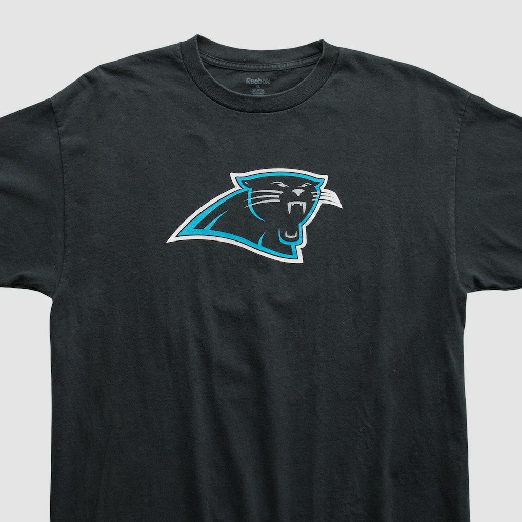 Carolina Panthers Reebok 2000s T-shirt Black Vintage