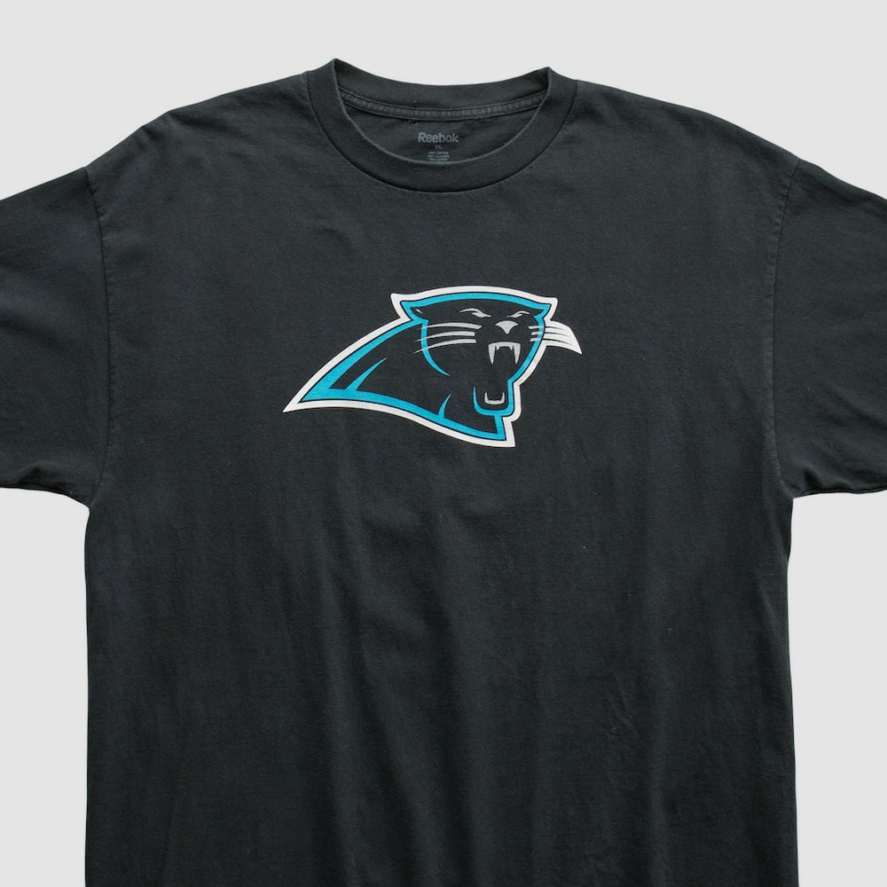 Carolina Panthers Reebok 2000s T-shirt Black Vintage
