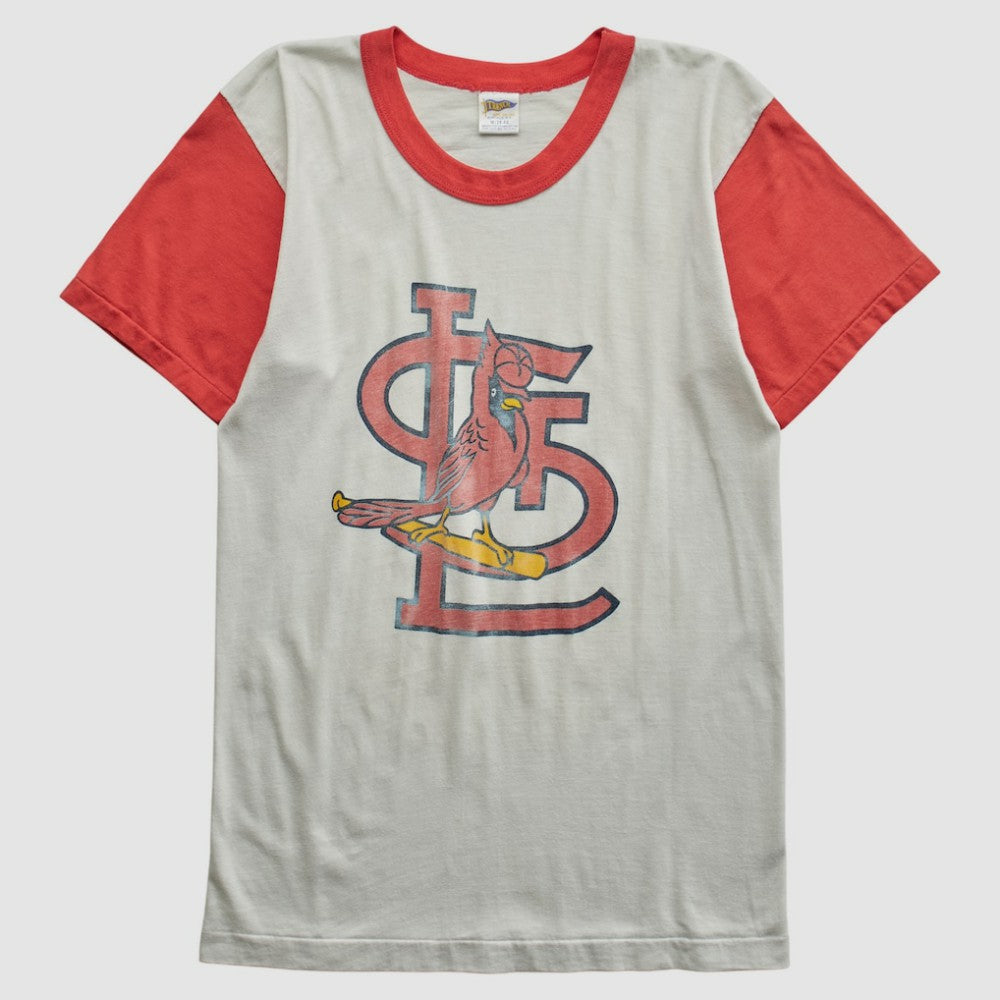 St. Louis Cardinals Trench 90s T-shirt - White - S by Fanatics Real Vintage T-shirts