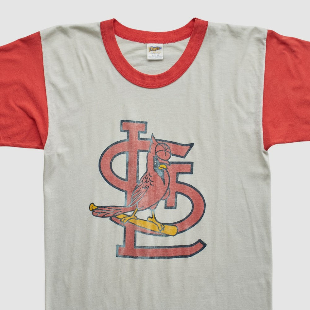 St. Louis Cardinals Trench 90s T-shirt - White - S by Fanatics Real Vintage T-shirts