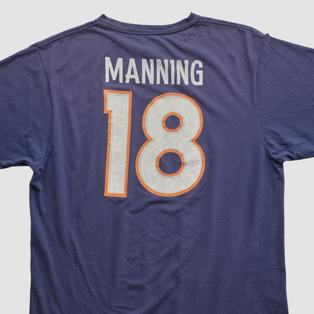 Denver Broncos Reebok 2010s T-shirt Navy Vintage
