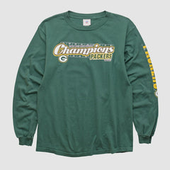 Green Bay Packers NFL 2000s Long Sleeve T-shirt Green Vintage