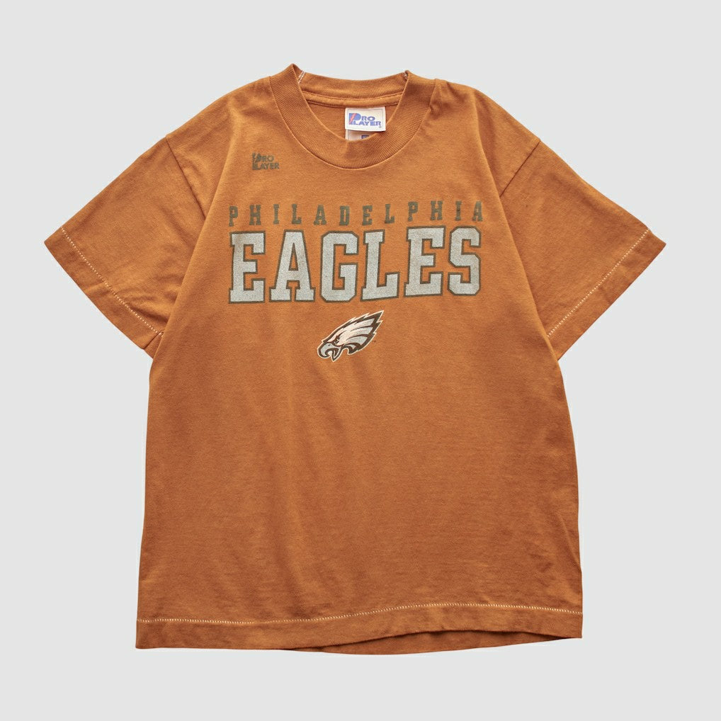 Philadelphia Eagles Pro Player 90s T-shirt Orange Vintage
