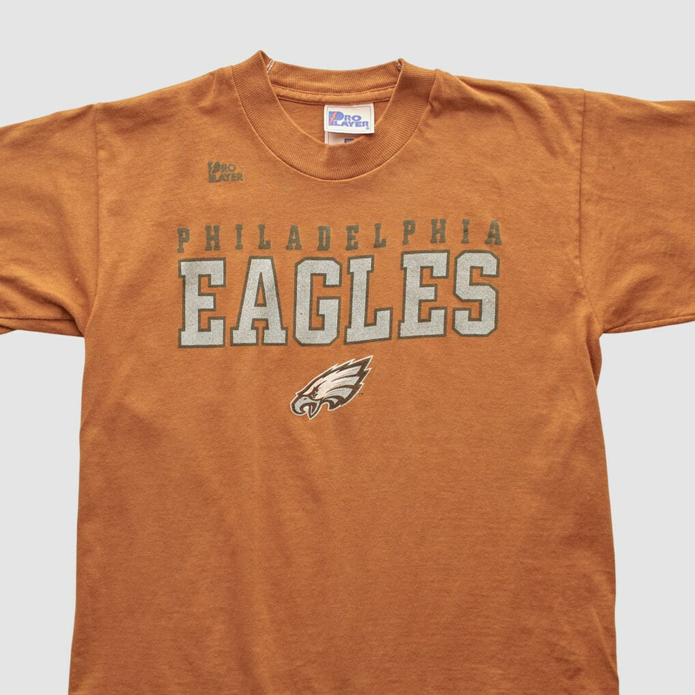 Philadelphia Eagles Pro Player 90s T-shirt Orange Vintage