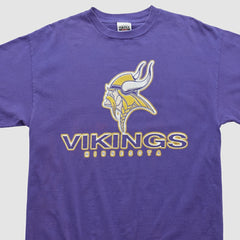 Minnesota Vikings Tultex 90s T-shirt Purple Vintage