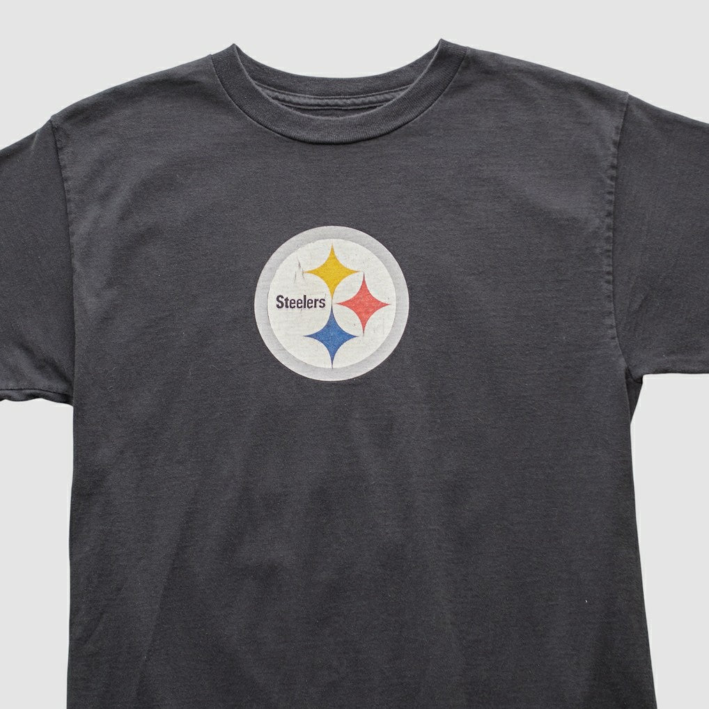 Pittsburgh Steelers Reebok 2000s T-shirt Charcoal Vintage