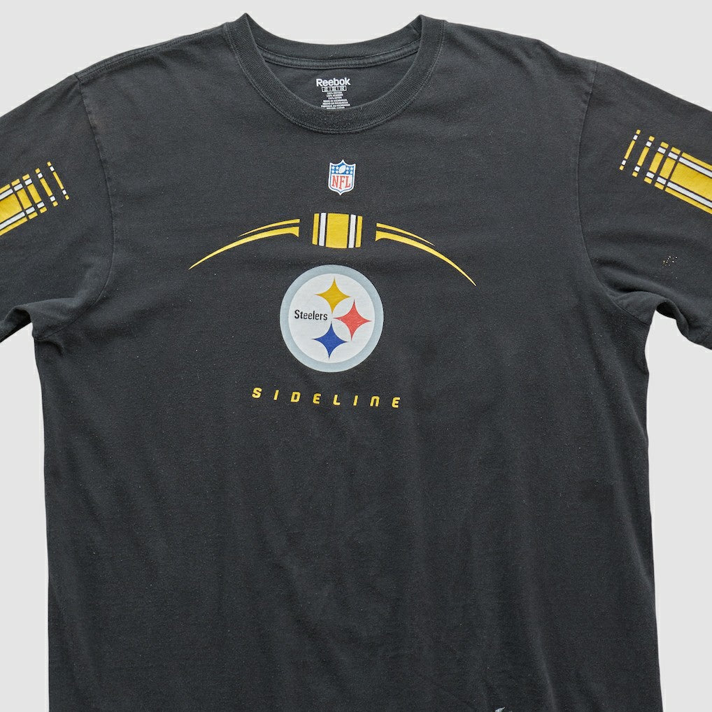 Pittsburgh Steelers Reebok 2000s T-shirt Black Vintage