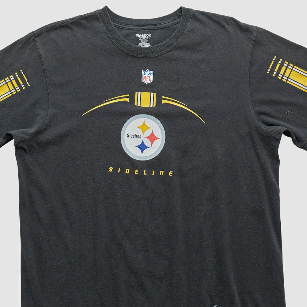 Pittsburgh Steelers Reebok 2000s T-shirt Black Vintage