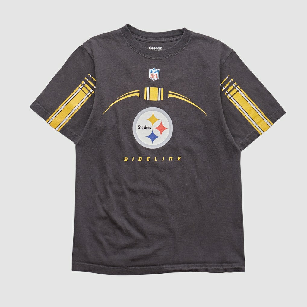 Pittsburgh Steelers Reebok 2000s T-shirt Black Vintage
