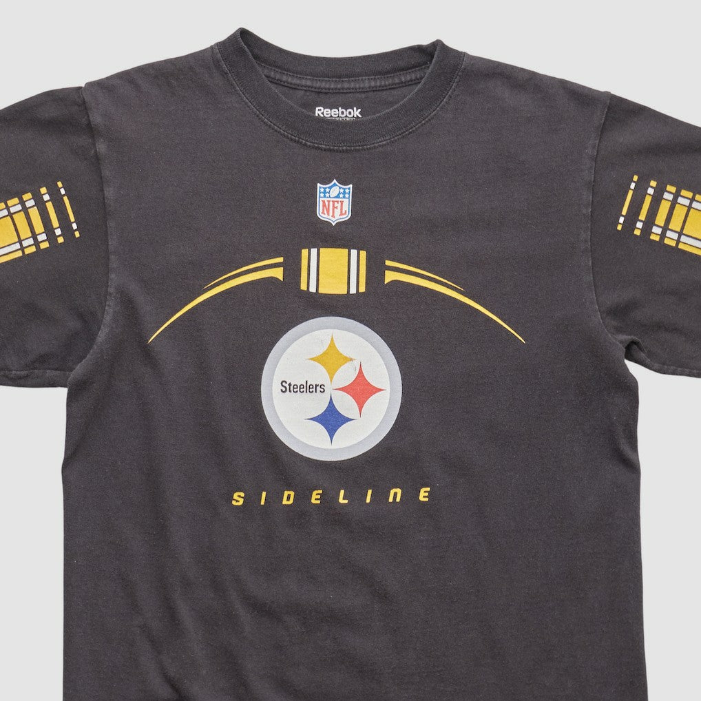 Pittsburgh Steelers Reebok 2000s T-shirt Black Vintage