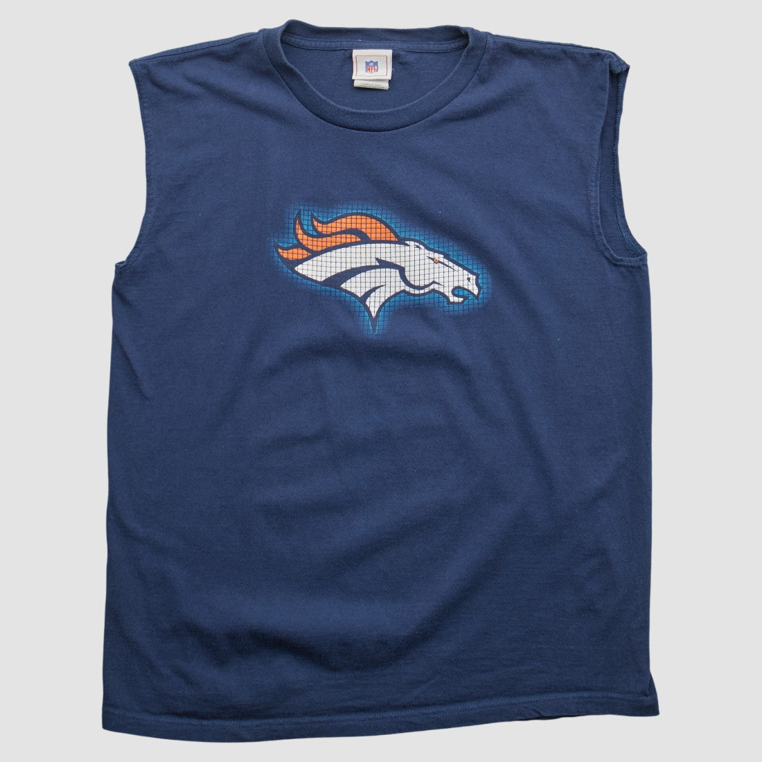 Denver Broncos NFL 2000s Tank Navy Vintage
