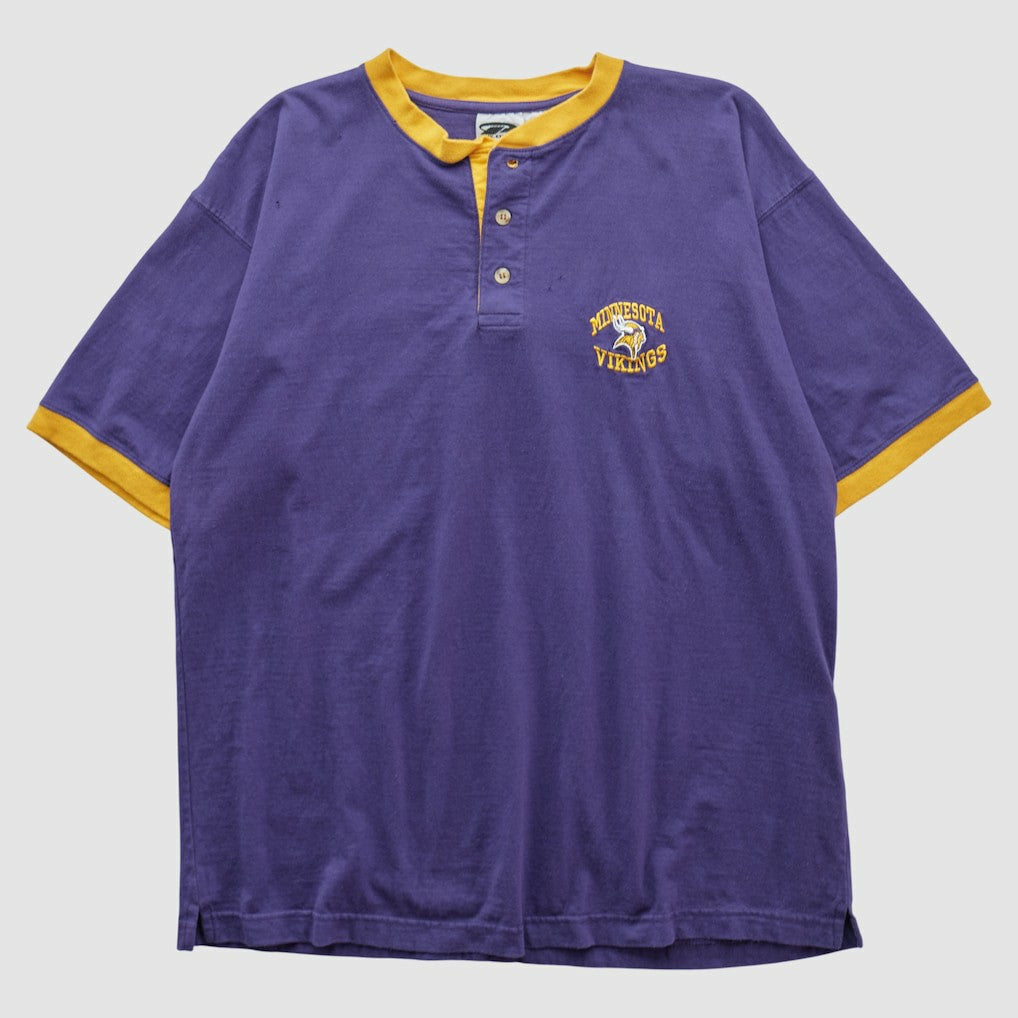 Minnesota Vikings The Edge 2000s T-shirt Purple Vintage