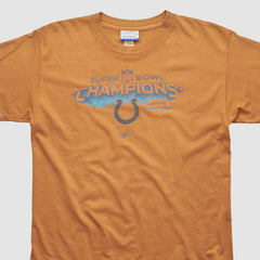 Indianapolis Colts Reebok 2007 T-shirt Orange Vintage