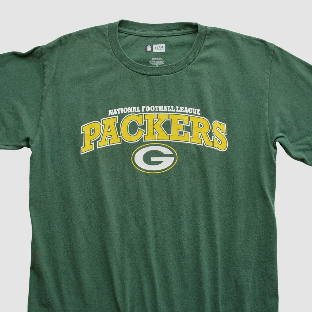 Green Bay Packers NFL 2010 Long Sleeve T-shirt Green Vintage