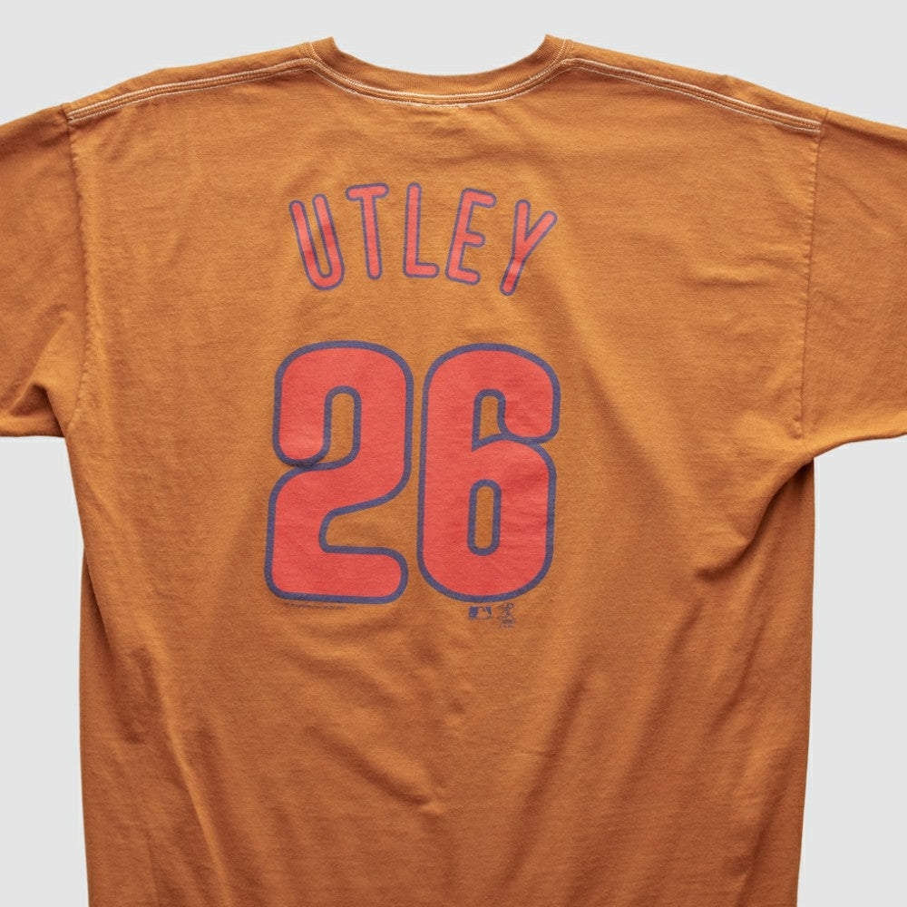 Philadelphia Phillies 2000s T-shirt - Orange - L by Fanatics Real Vintage T-shirts